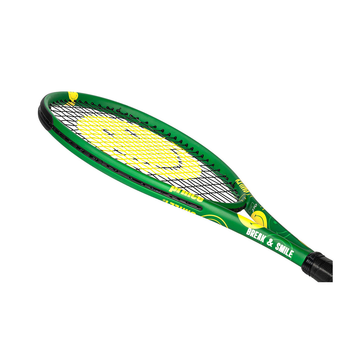 Prince x Smiley Beast Power 100 Green Tennisschl&auml;ger (300 g)