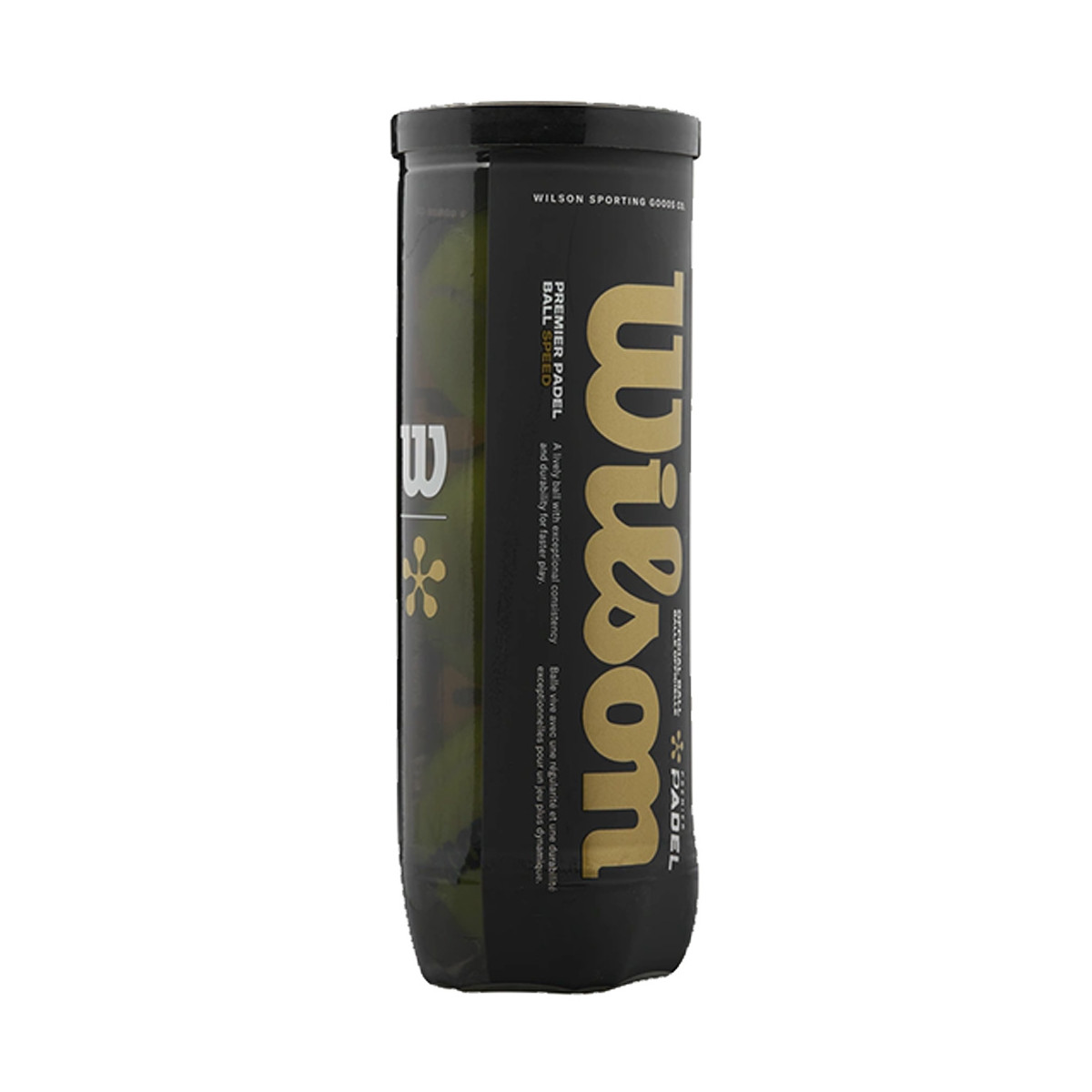 Wilson Premier Padel Speed Padelb&auml;lle 3er-Dose