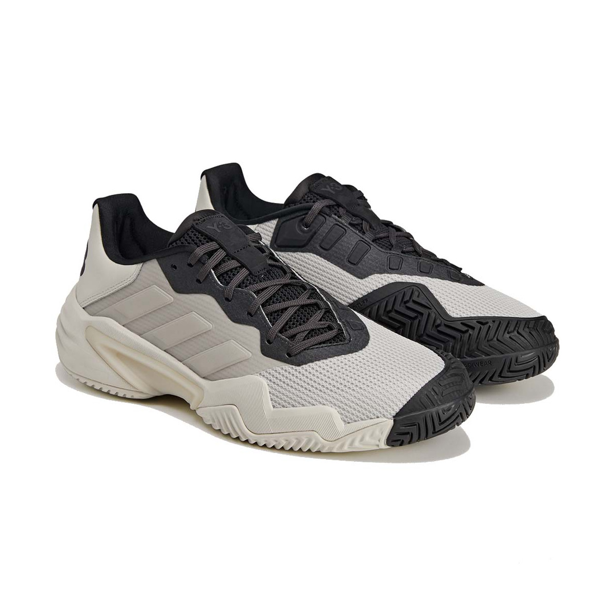 Adidas Barricade 13 Y-3 Tennisschuhe Wei&szlig; / Schwarz