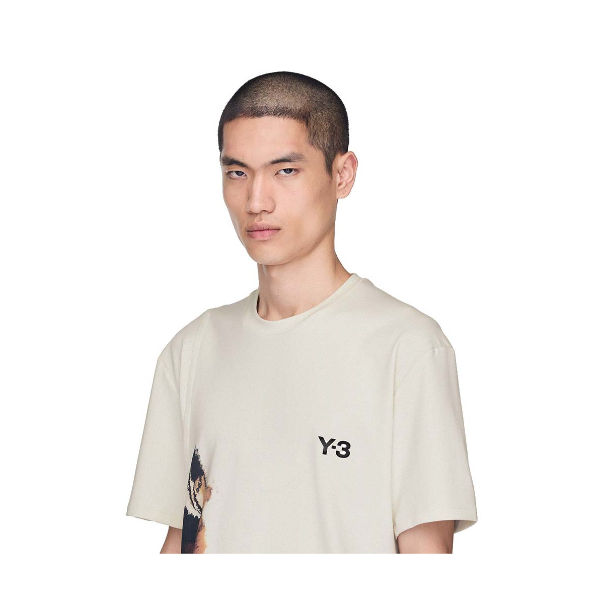 Adidas Pro FreeLift Y-3 T-Shirt Cremewei&szlig;