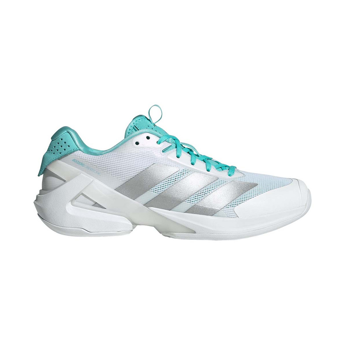 Adidas Adizero Ubersonic 5 Tennisschuhe Damen Wei&szlig; / Blau