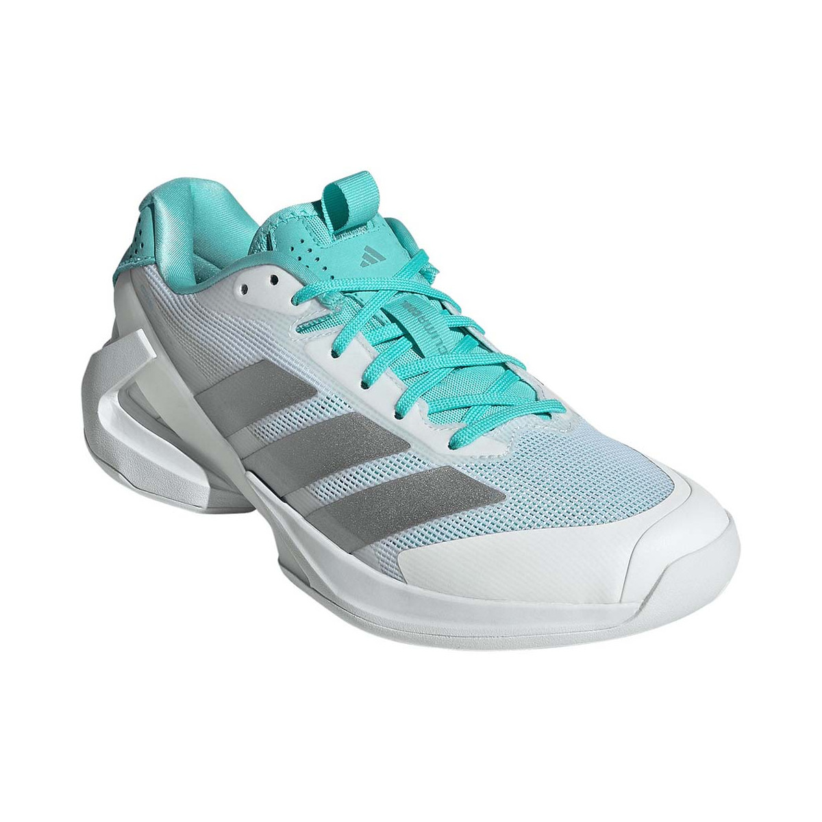 Adidas Adizero Ubersonic 5 Tennisschuhe Damen Wei&szlig; / Blau