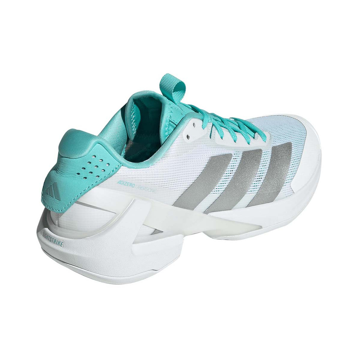 Adidas Adizero Ubersonic 5 Tennisschuhe Damen Wei&szlig; / Blau