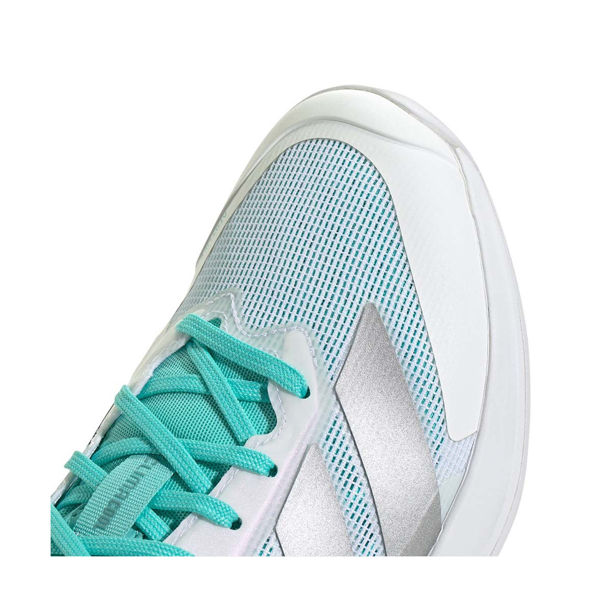 Adidas Adizero Ubersonic 5 Tennisschuhe Damen Wei&szlig; / Blau