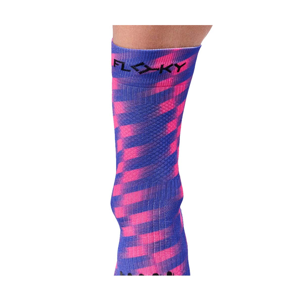 Floky S-MASH 3D FANTASY Tokyo Kompressionssocken Blau / Rosa