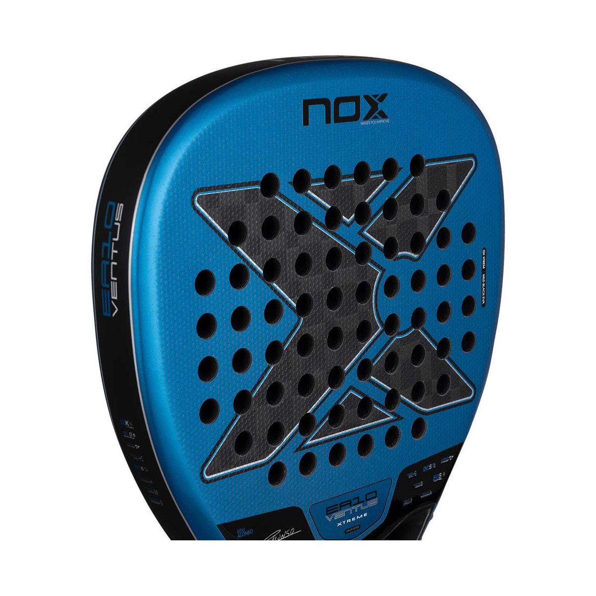 Nox EA10 Ventus Attack 12K Xtreme 2026 Padelschl&auml;ger