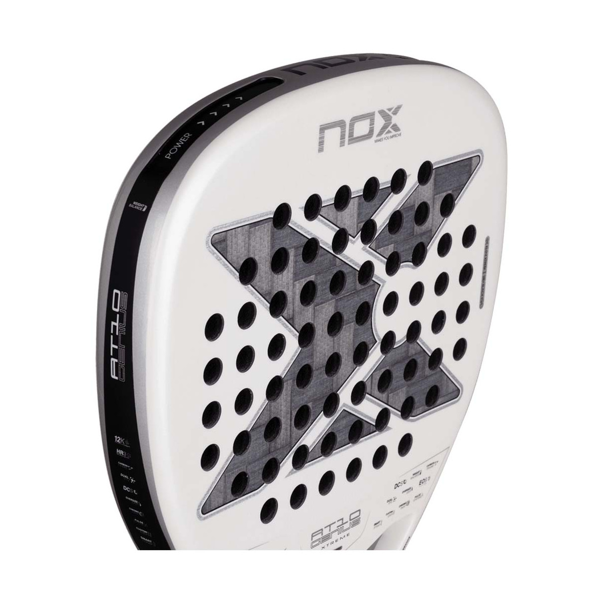 Nox AT10 Genius Attack 12K Alum Xtreme 2026 Padelschl&auml;ger