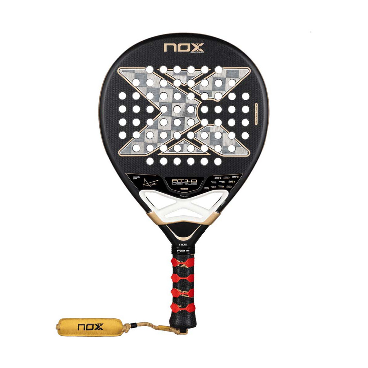Nox AT10 Genius 18K Alum 2026 Padelschl&auml;ger