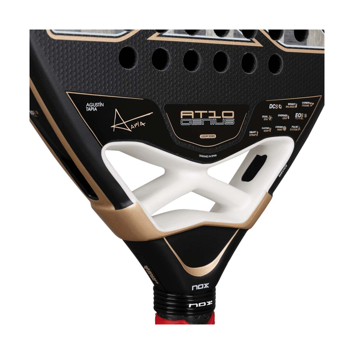 Nox AT10 Genius 18K Alum 2026 Padelschl&auml;ger