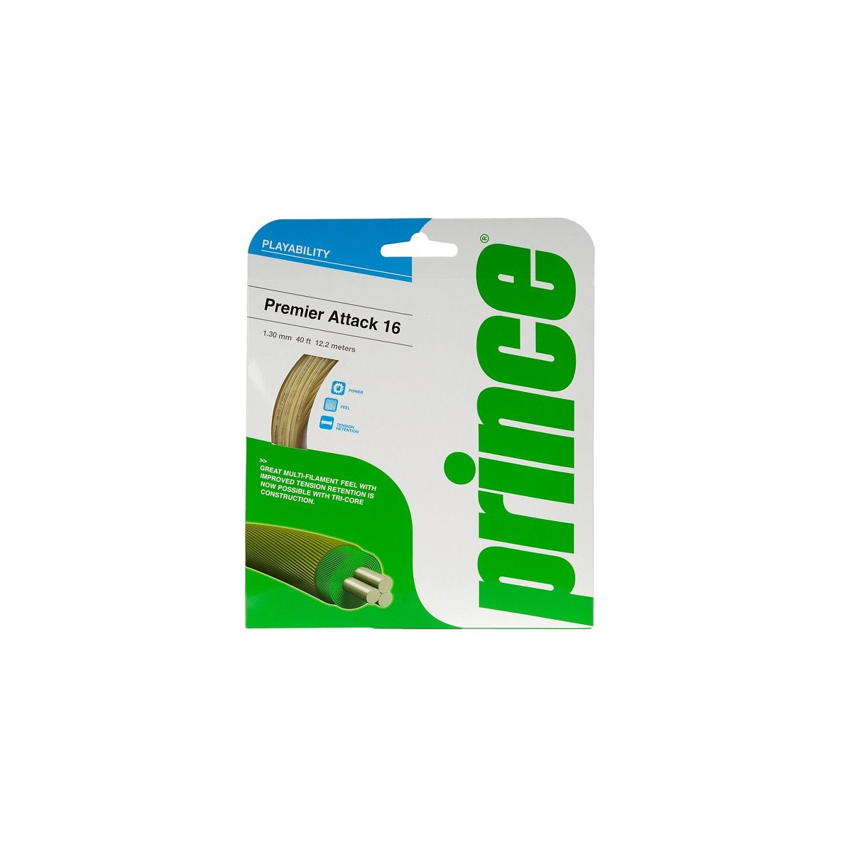 Prince Premier ATTACK Tennissaite 12 m