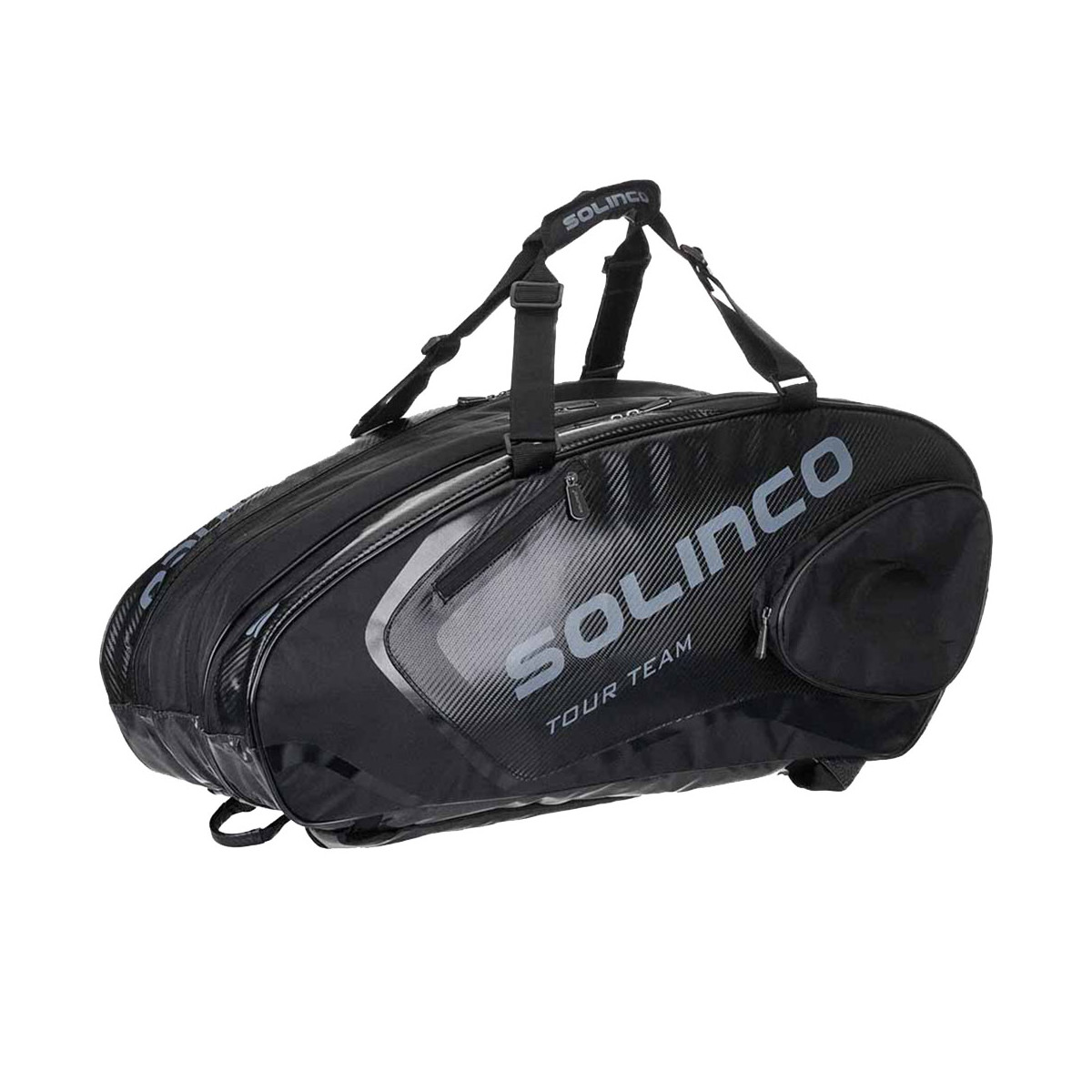 Solinco Tour Team BlackOut 15R Tennistasche Schwarz