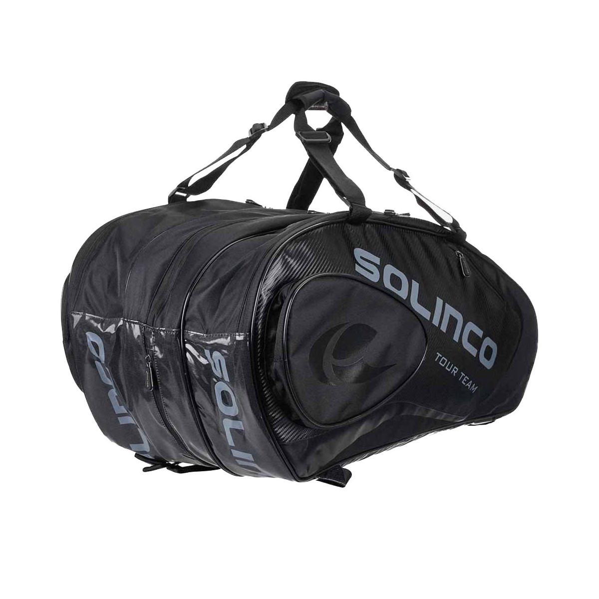 Solinco Tour Team BlackOut 15R Tennistasche Schwarz