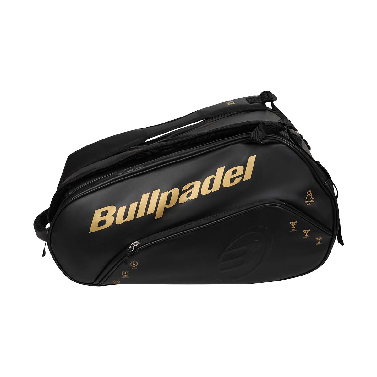 Bullpadel Flow 2026 Schl&auml;gertasche (Thermobag) Schwarz