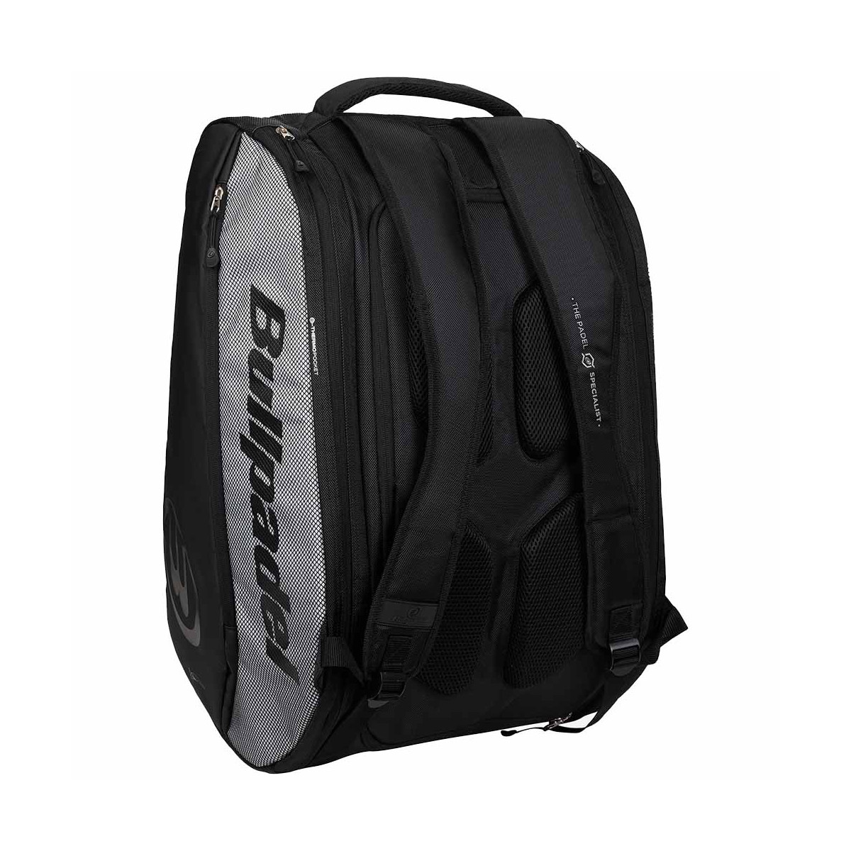 Bullpadel Vertex 04 2025 Schl&auml;gertasche (Thermobag) Schwarz / Grau