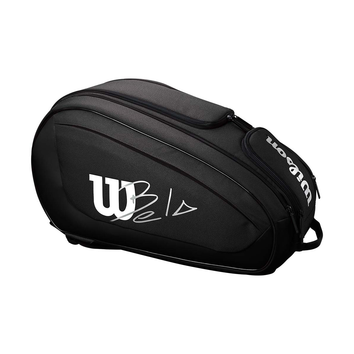 Wilson BELA Super Tour Padeltasche Wei&szlig;