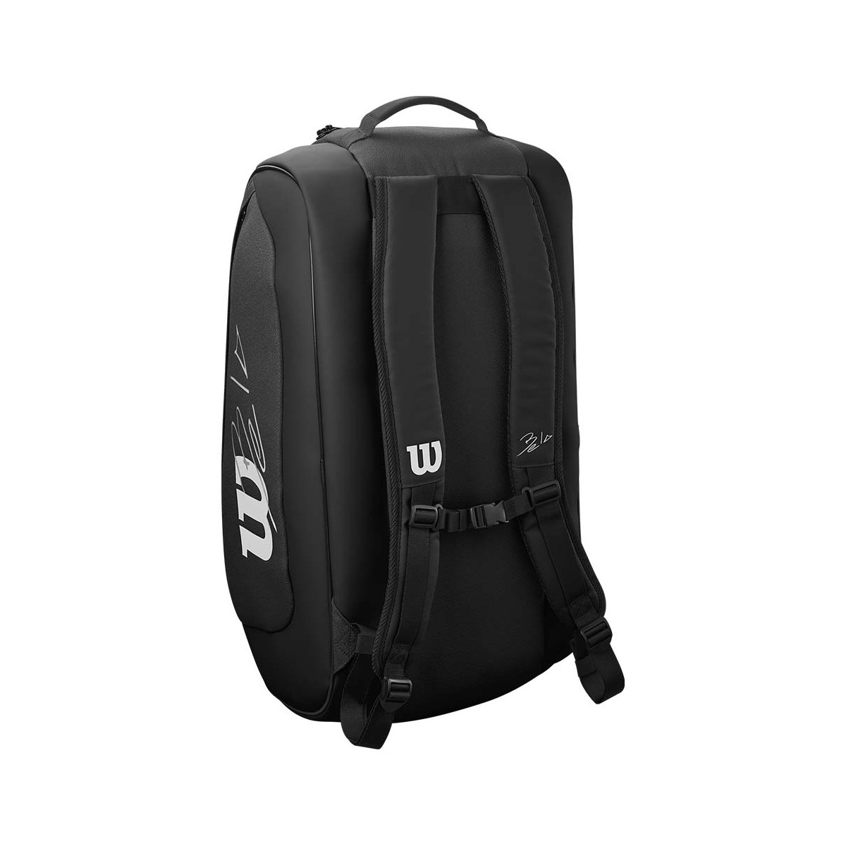 Wilson BELA Super Tour Padeltasche Wei&szlig;