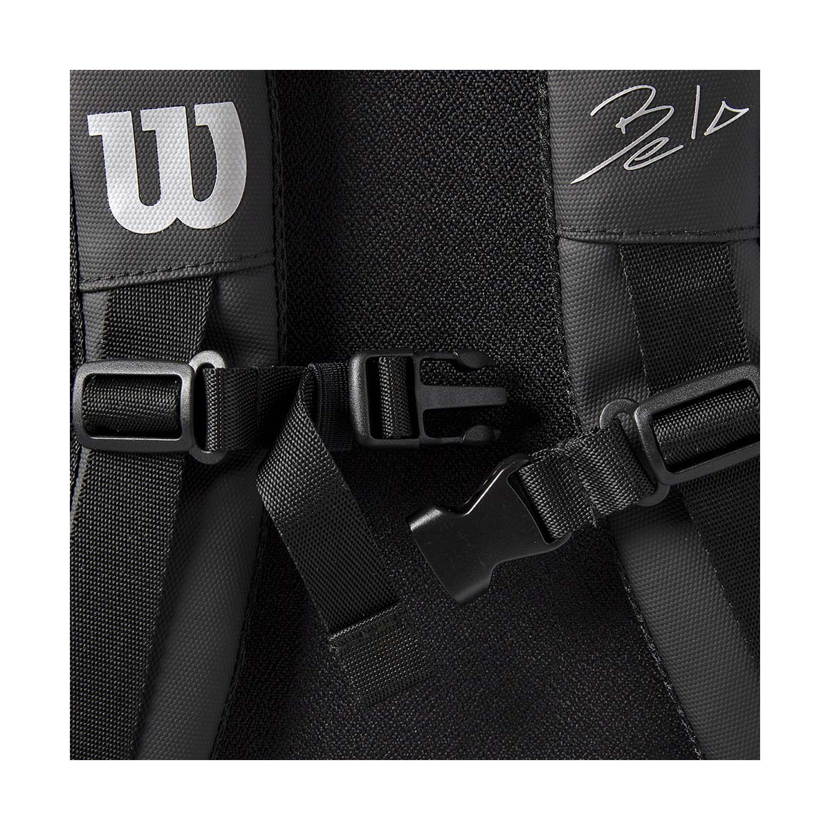 Wilson BELA Super Tour Padeltasche Wei&szlig;