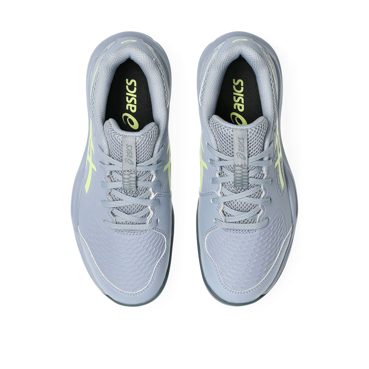 Asics Gel Resolution X GS Tennisschuhe Junior Grau / Gr&uuml;n