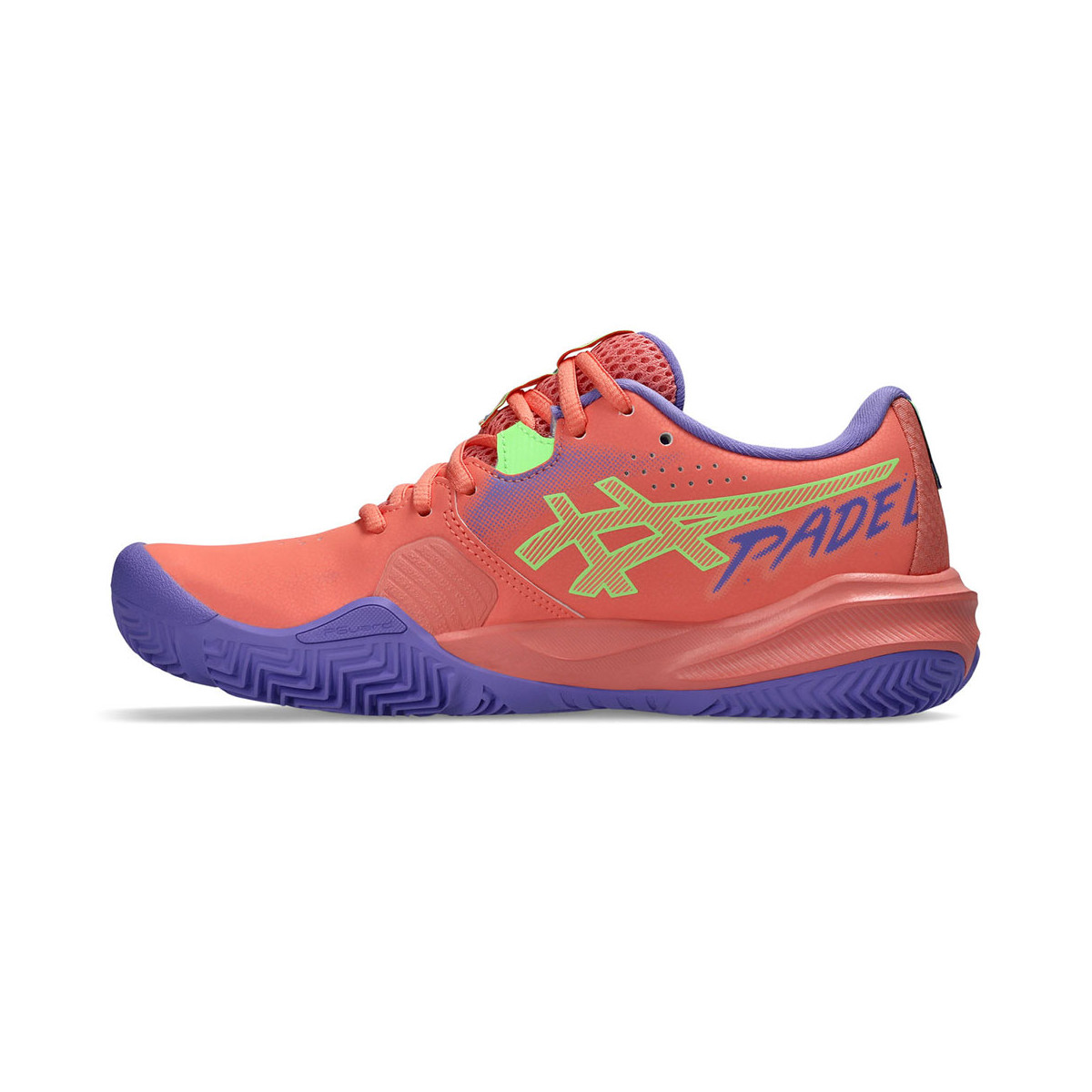 Asics Gel Challenger 15 Padelschuhe Damen Koralle / Violett