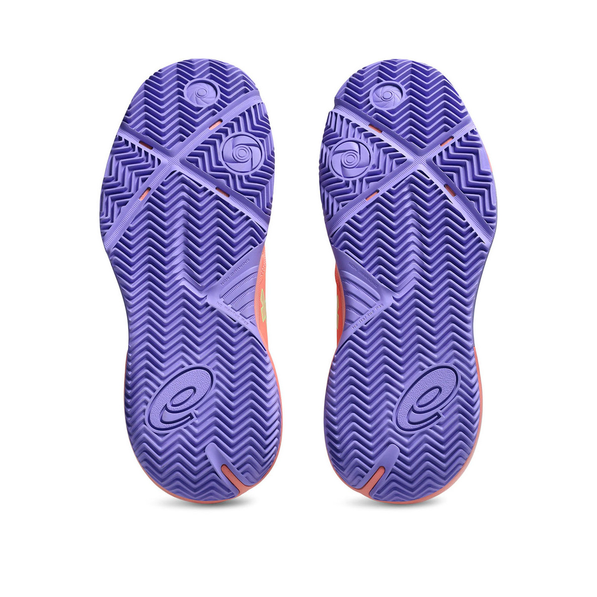 Asics Gel Challenger 15 Padelschuhe Damen Koralle / Violett