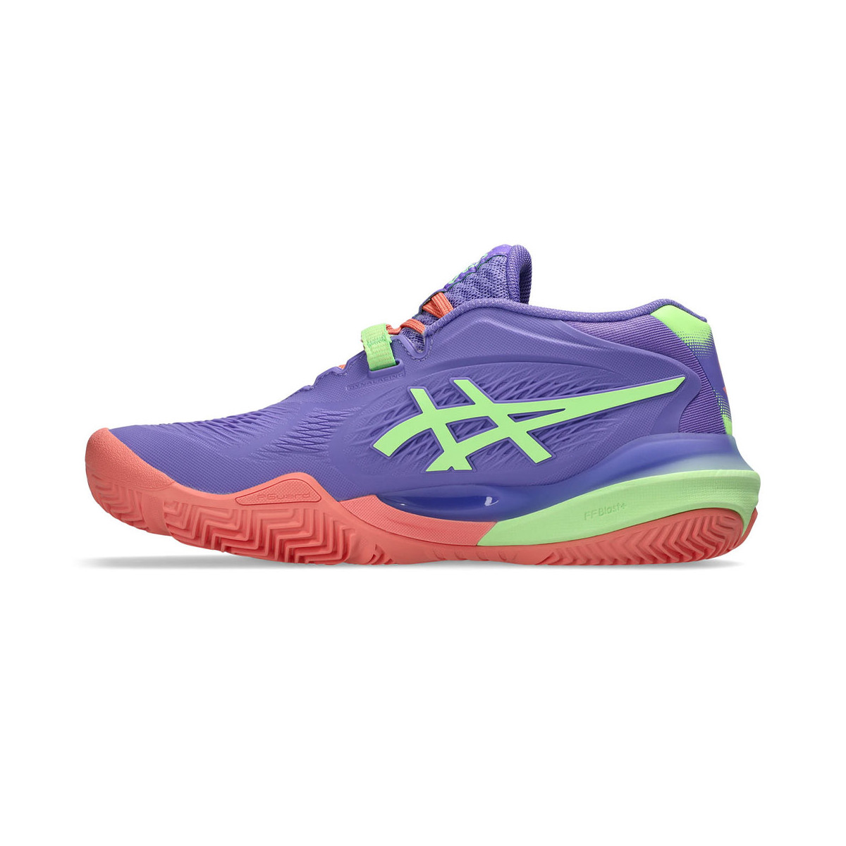 Asics Gel Resolution X Padelschuhe Damen Violett / Gr&uuml;n