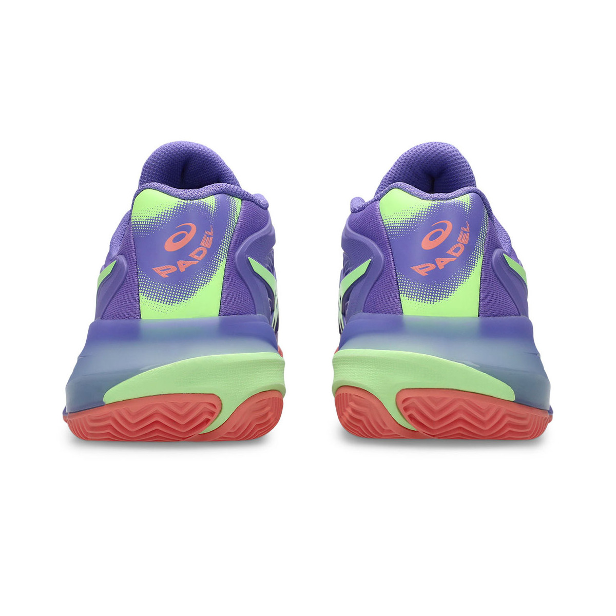 Asics Gel Resolution X Padelschuhe Damen Violett / Gr&uuml;n
