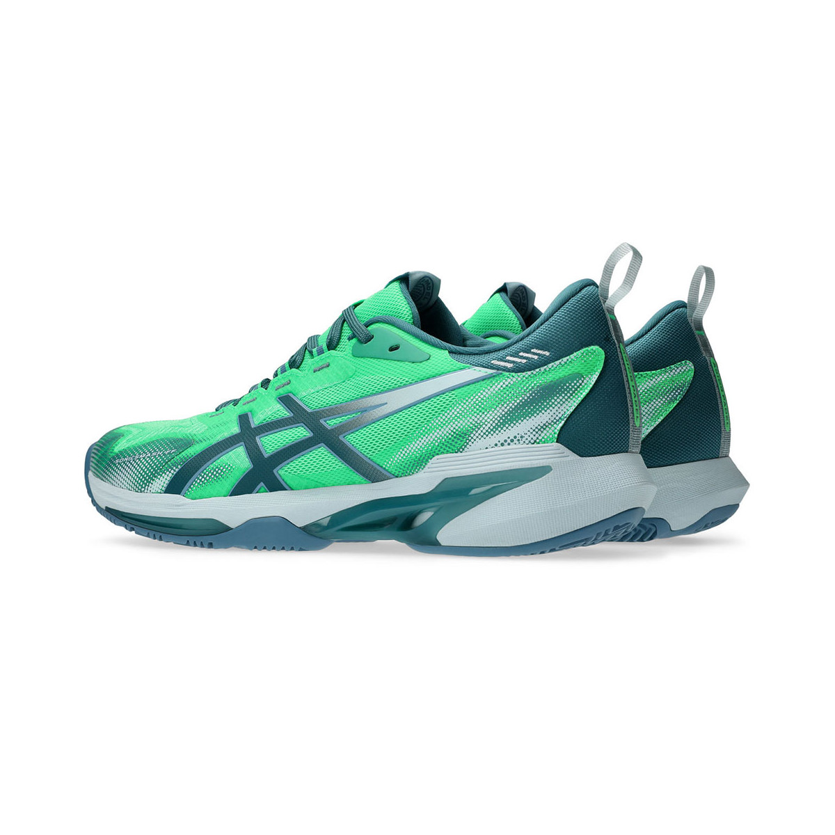 Asics Sonicsmash FF Padelschuhe Gr&uuml;n