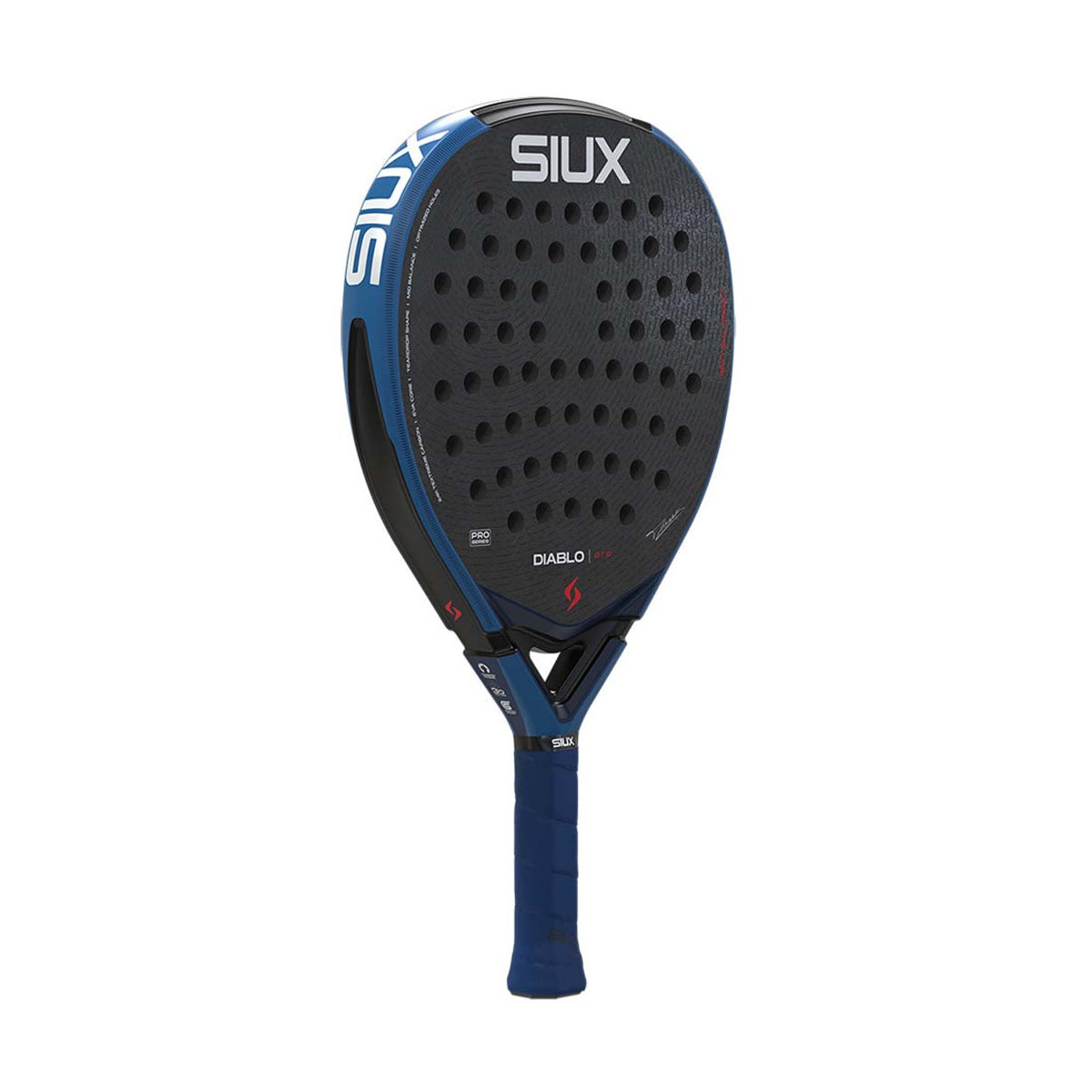 Siux Diablo Pro 2026 Padelschl&auml;ger Blau