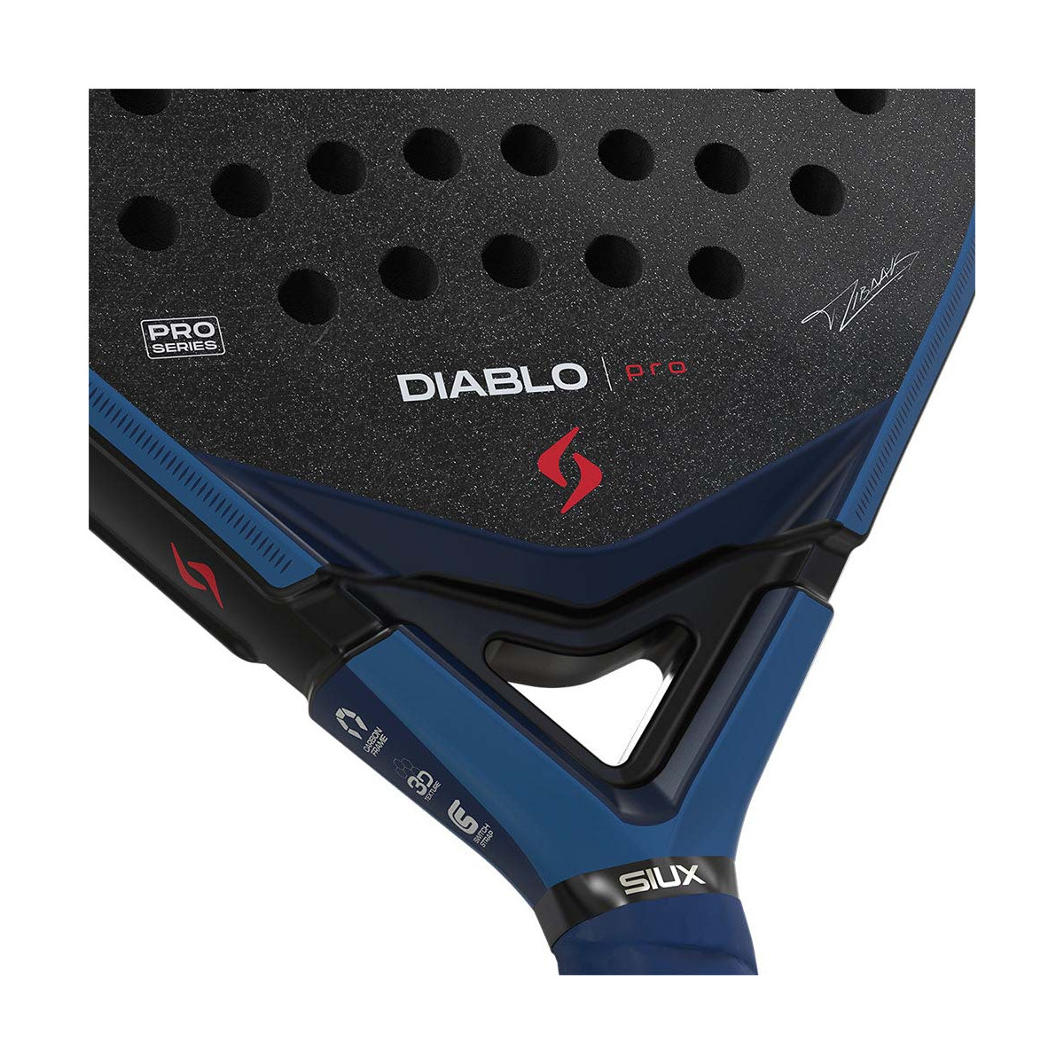 Siux Diablo Pro 2026 Padelschl&auml;ger Blau