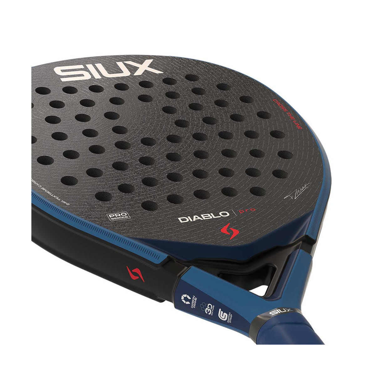 Siux Diablo Pro 2026 Padelschl&auml;ger Blau