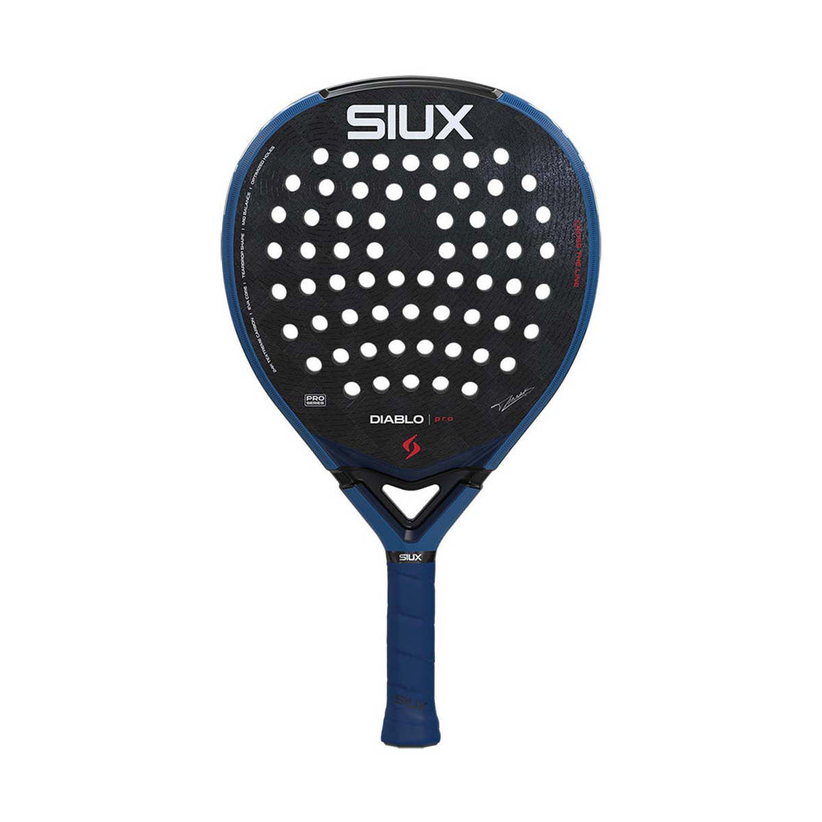 Siux Diablo Pro 2026 Padelschl&auml;ger Blau