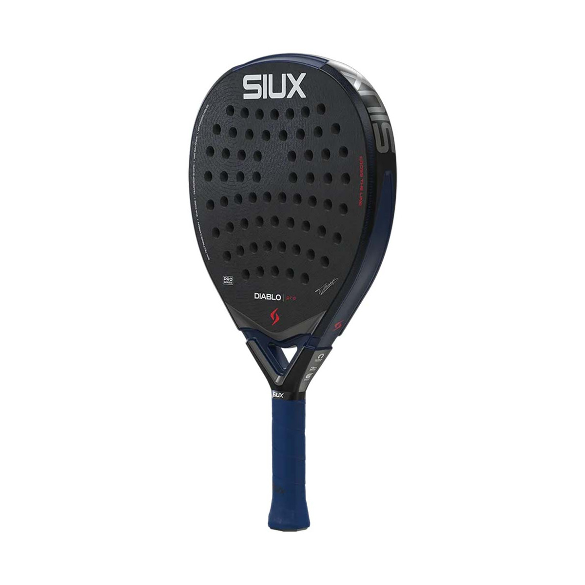Siux Diablo Pro 2026 Padelschl&auml;ger Schwarz / Marineblau