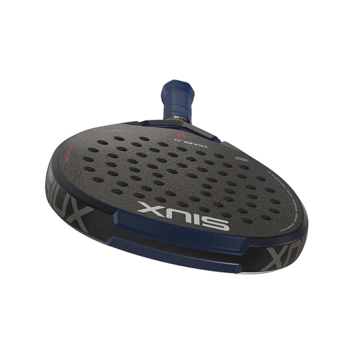 Siux Diablo Pro 2026 Padelschl&auml;ger Schwarz / Marineblau