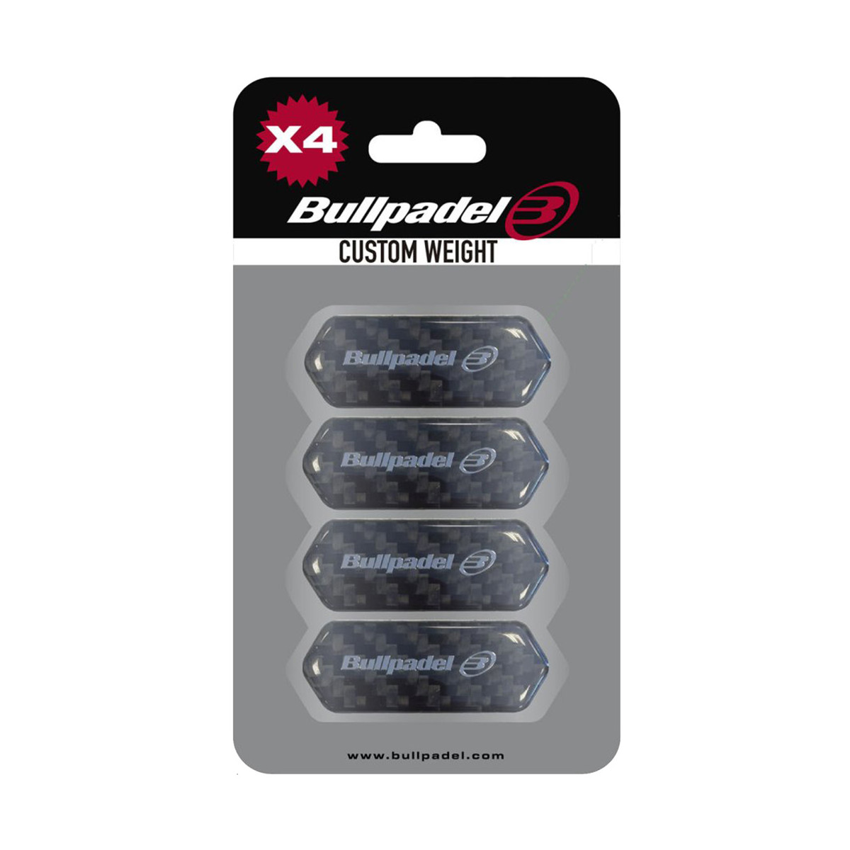 Bullpadel Custom Weight 4 x 3 g