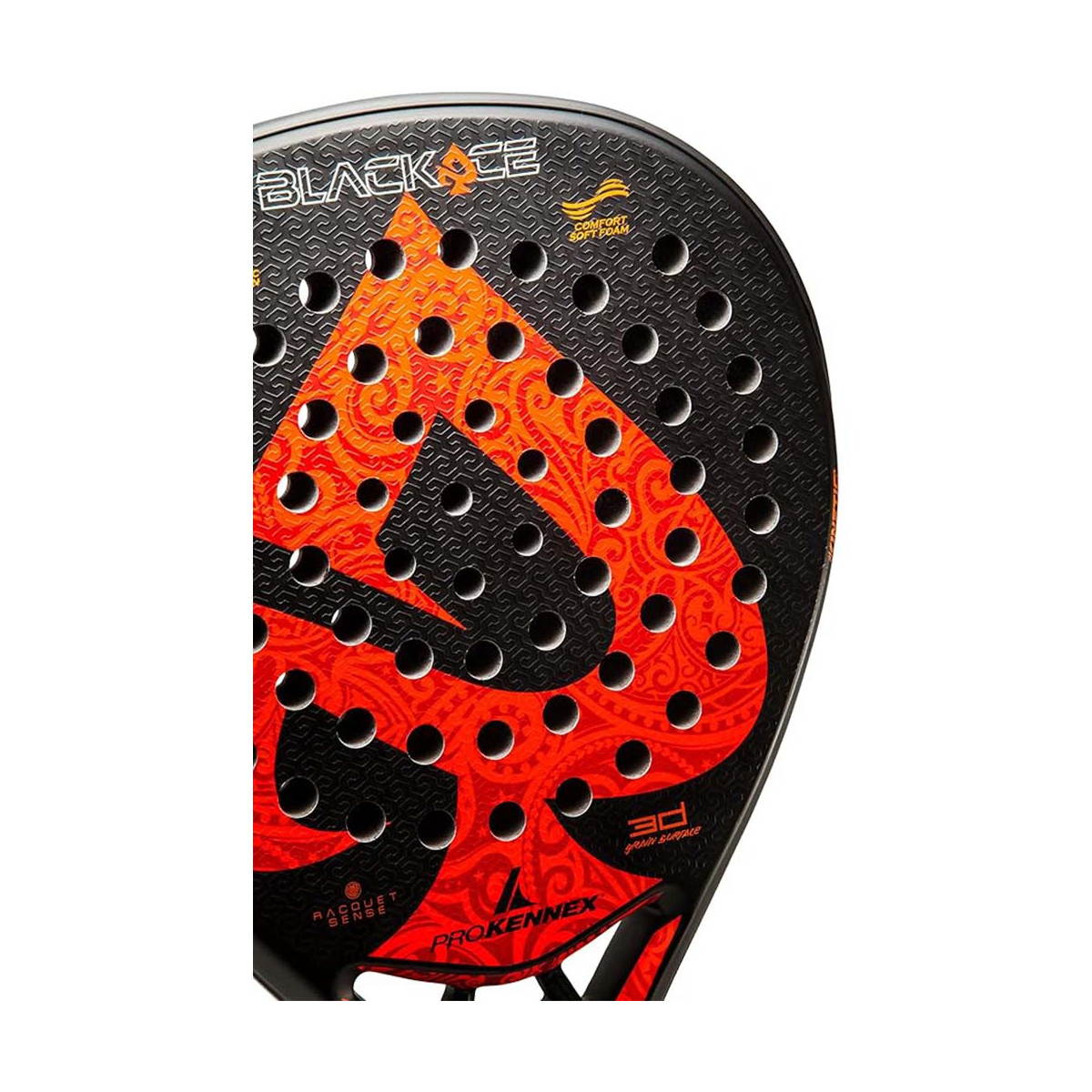 Pro Kennex Kinetic Black Ace Red 2026 Tennisschl&auml;ger