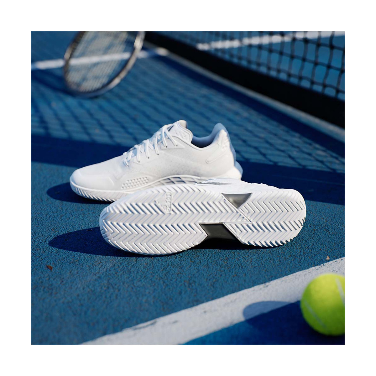 Adidas Defiant Speed 2 Tennisschuhe Wei&szlig;