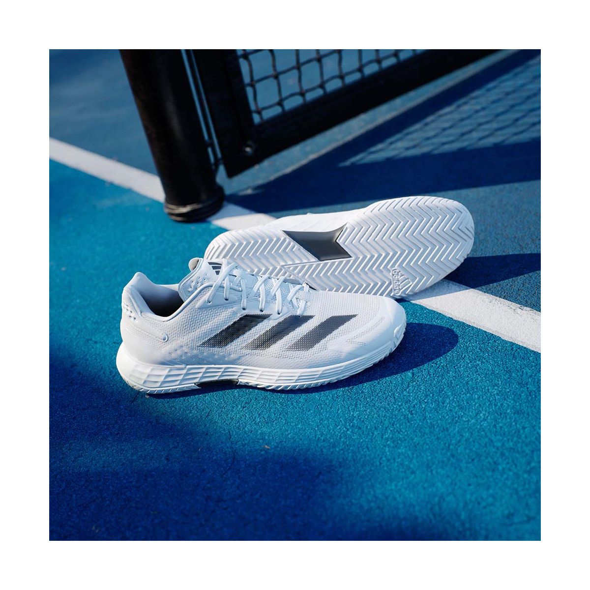 Adidas Defiant Speed 2 Tennisschuhe Wei&szlig;