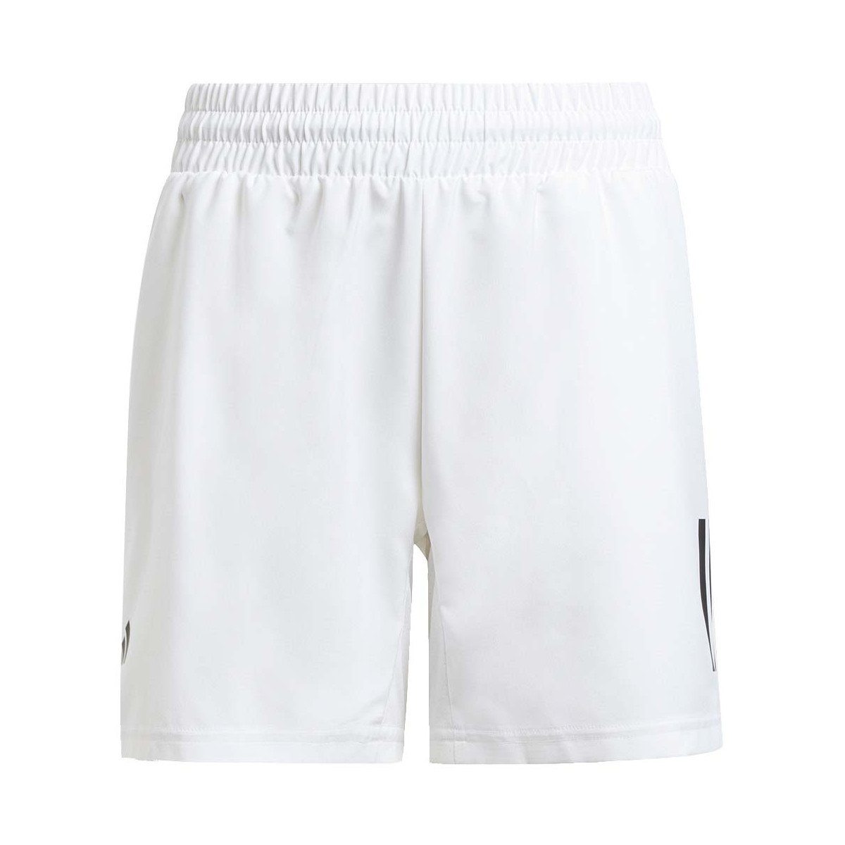 Adidas Junior Club 3-Streifen Short Wei&szlig;