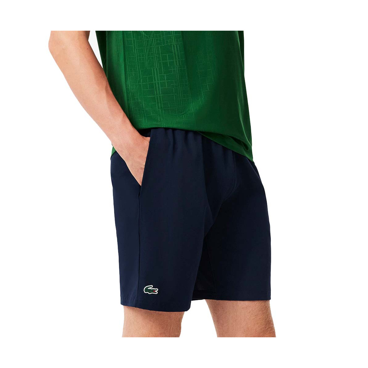 Lacoste Tennis x Novak Djokovic Short Marineblau