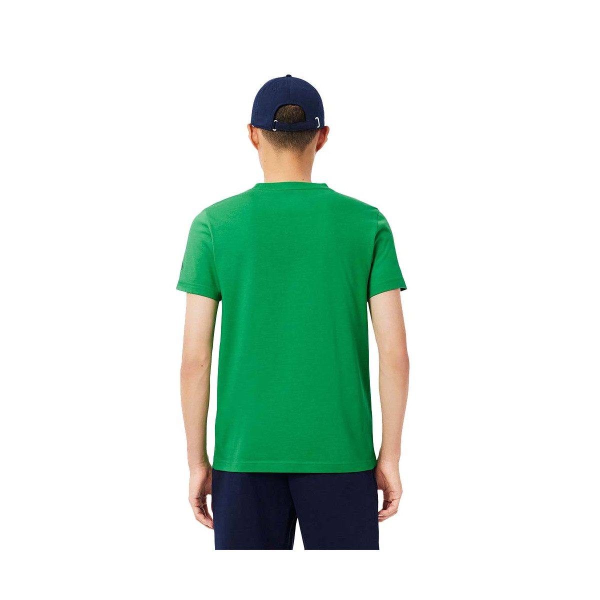 Lacoste Tennis x Novak Djokovic Set T-Shirt + Cap Gr&uuml;n / Blau