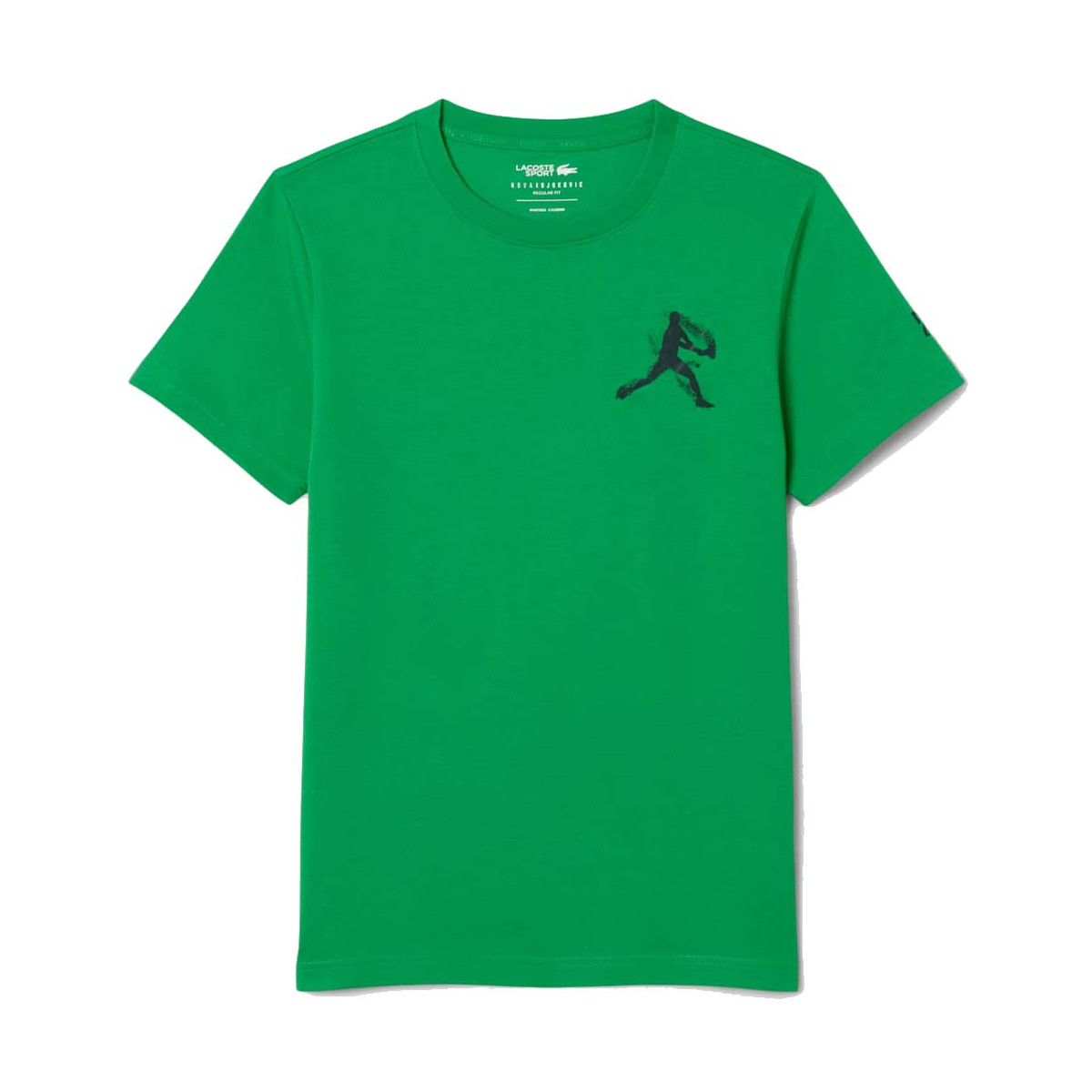 Lacoste Tennis x Novak Djokovic Set T-Shirt + Cap Gr&uuml;n / Blau