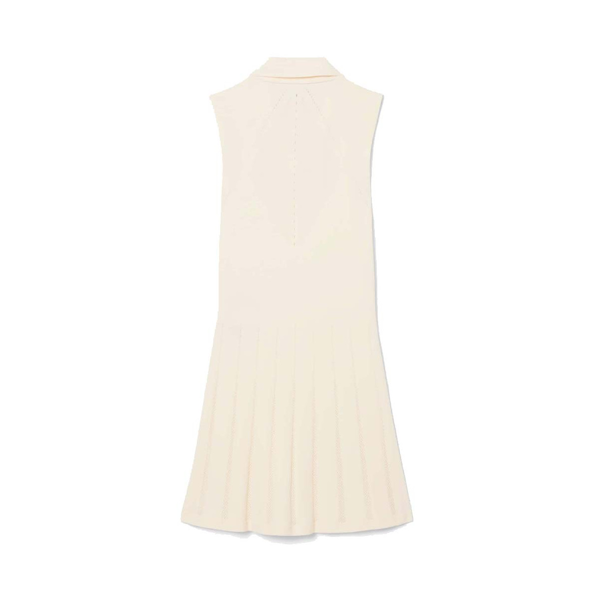 Lacoste Tennis Stretch Kleid Damen Beige