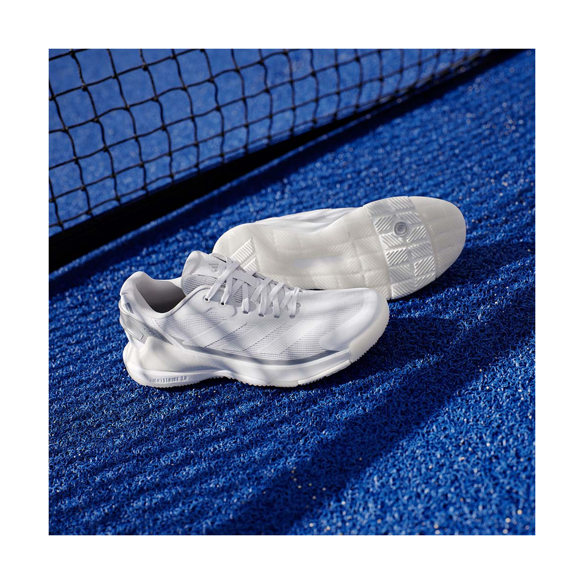 Adidas Crazyquick LS Padelschuhe Damen Wei&szlig;