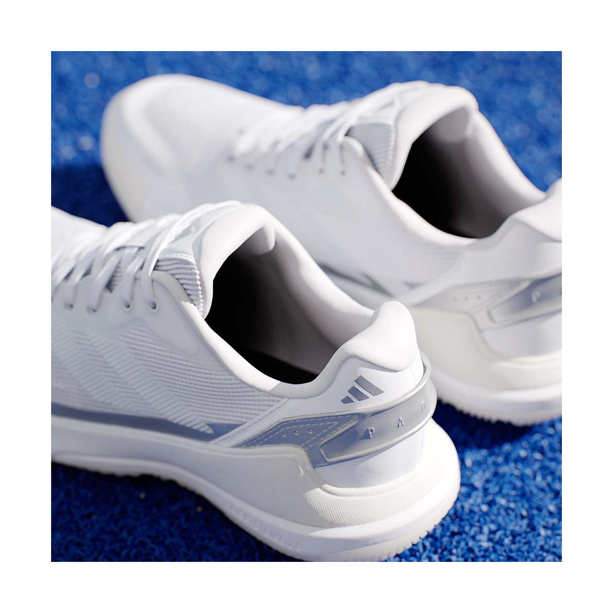 Adidas Crazyquick LS Padelschuhe Damen Wei&szlig;