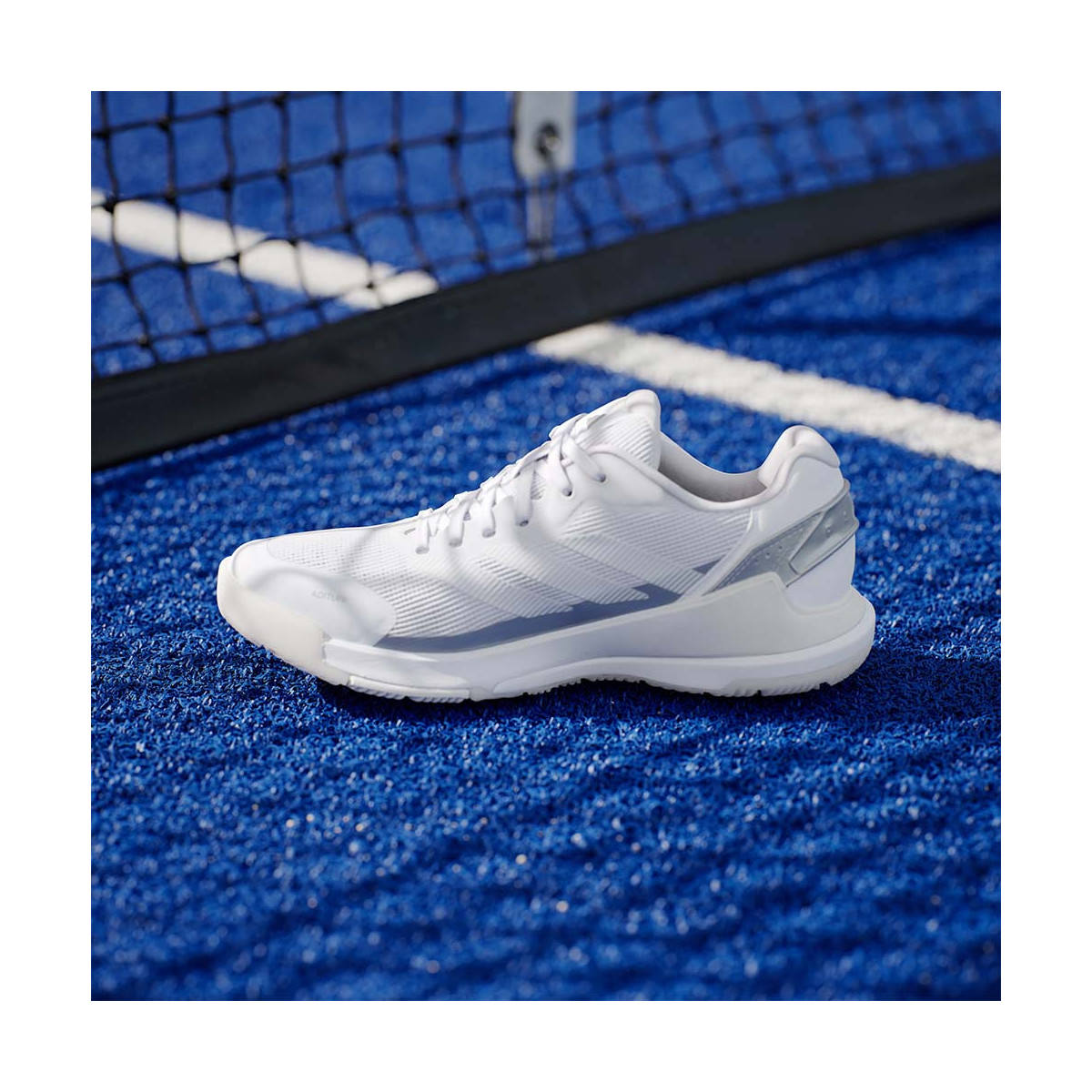 Adidas Crazyquick LS Padelschuhe Damen Wei&szlig;