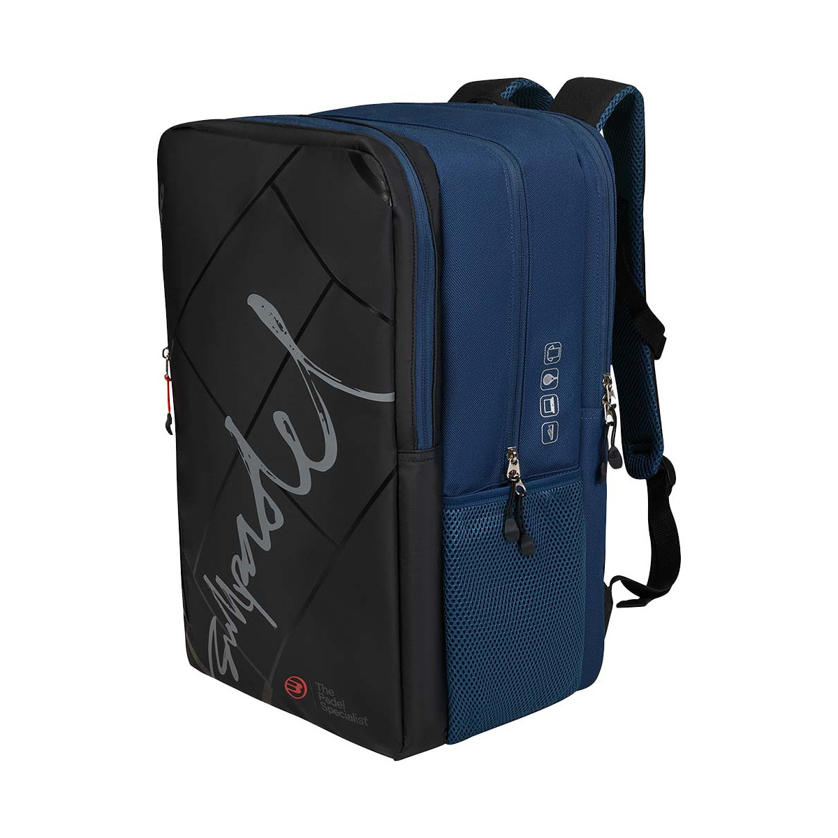 Bullpadel Ionic 2026 Rucksack Schwarz / Blau