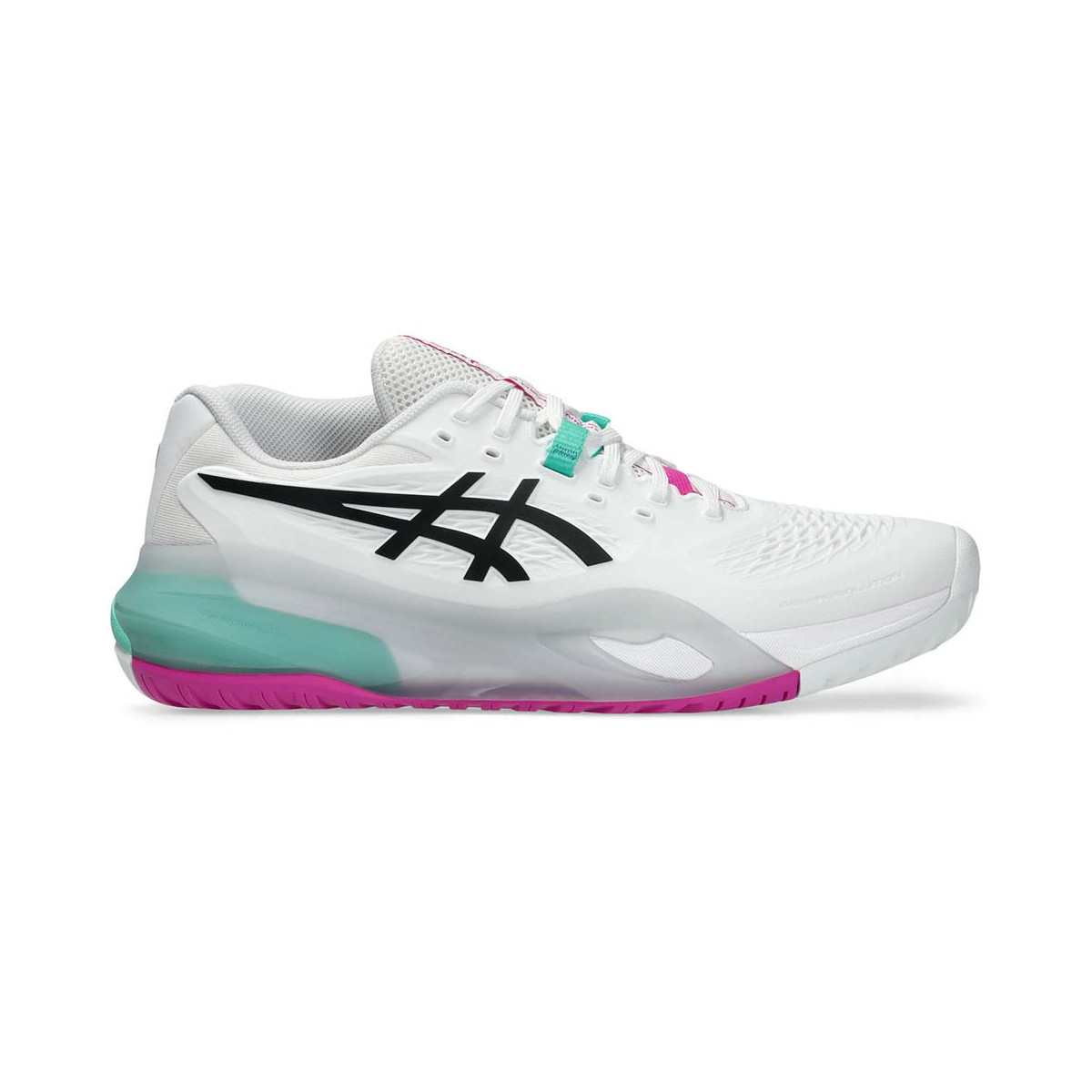 Asics Gel Resolution X Tennisschuhe Wei&szlig; / Gr&uuml;n