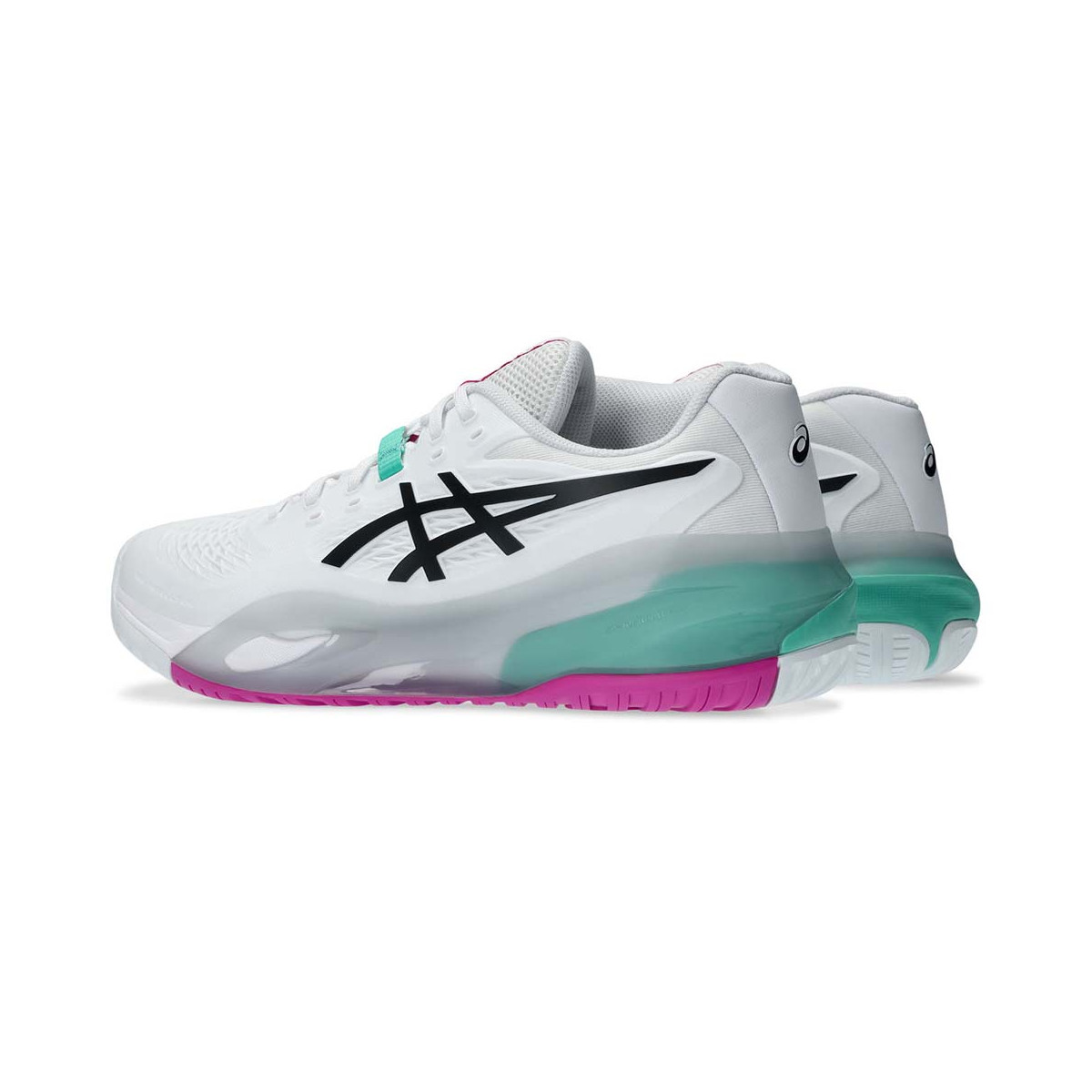 Asics Gel Resolution X Tennisschuhe Wei&szlig; / Gr&uuml;n