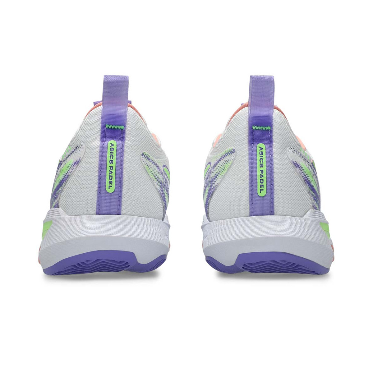 Asics Sonicsmash FF Padelschuhe Damen Wei&szlig; / Koralle