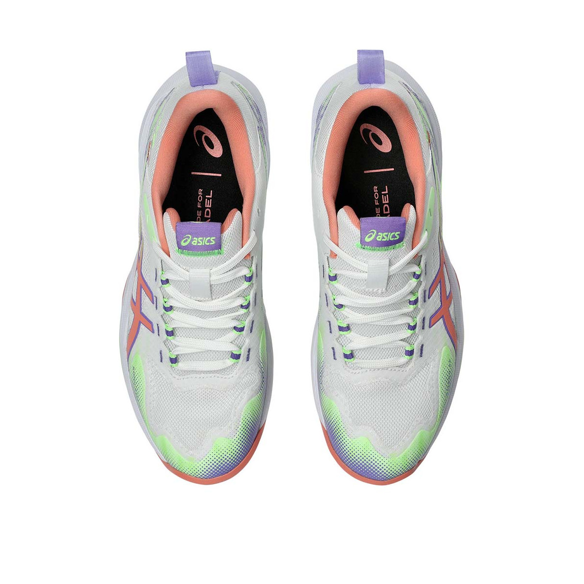 Asics Sonicsmash FF Padelschuhe Damen Wei&szlig; / Koralle
